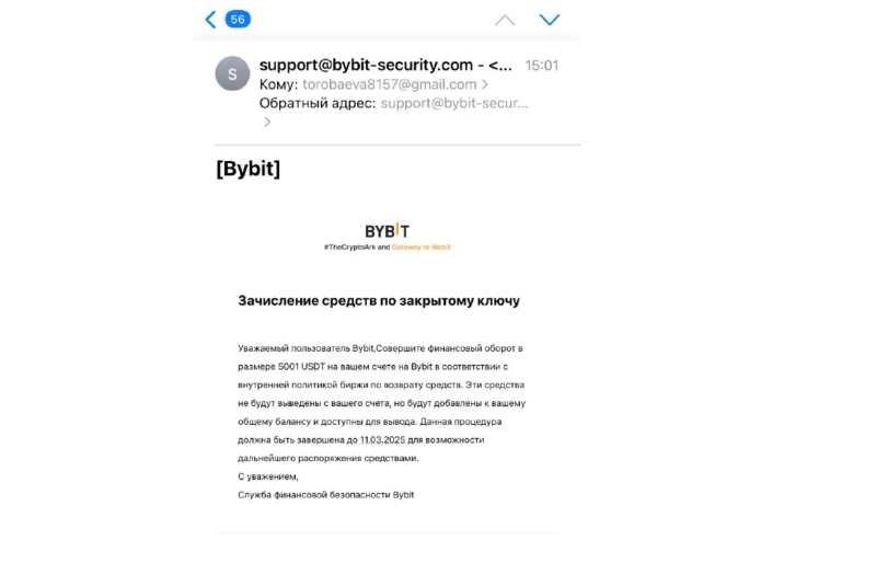 Биржа Bybit и схемы обмана, связанные с ней