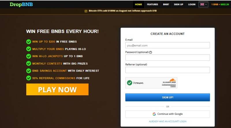 DropBNB