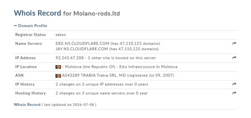 Molanorods