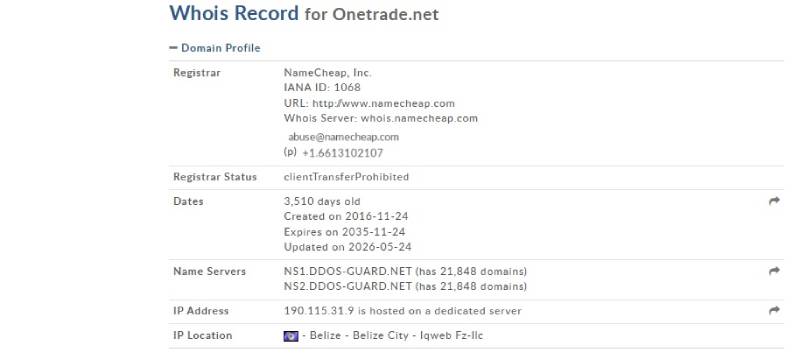 One Trade (onetrade.ltd)