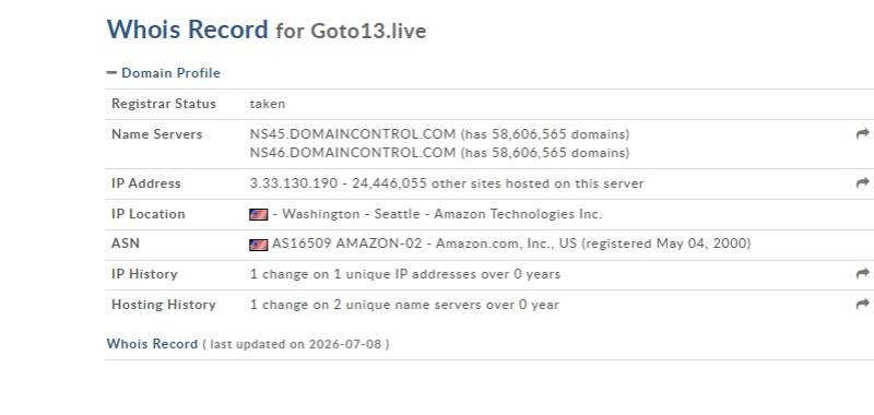 Ozon Goto13 Live