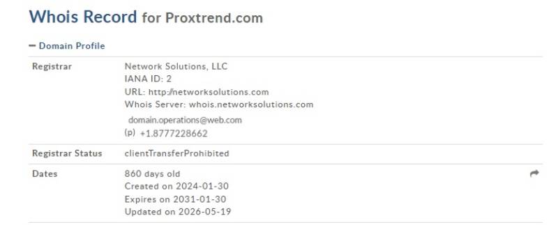 Proxtrend