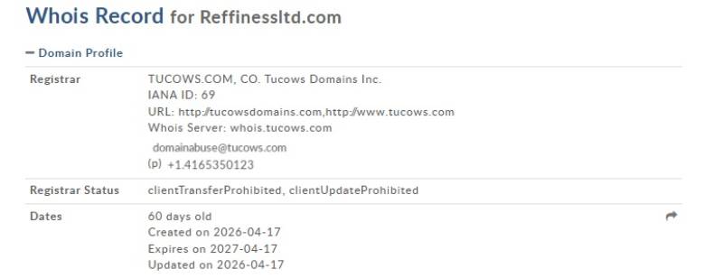 Reffiness Limited