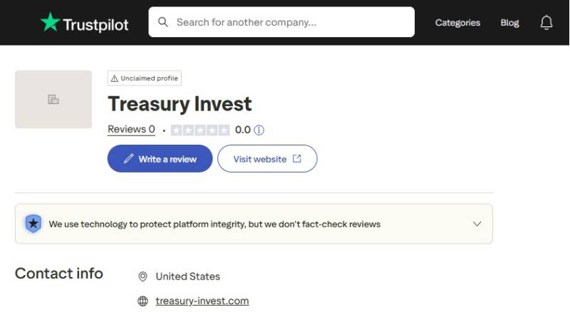 Treasury Invest