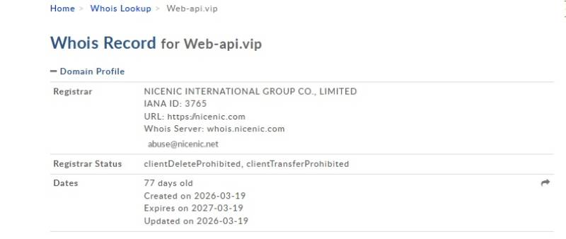 Web Api Vip