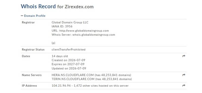 Zirexdex