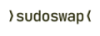 SudoSwap NFT logotype