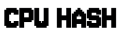 CPU HASH logotype
