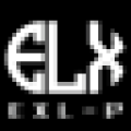 EXL P logotype