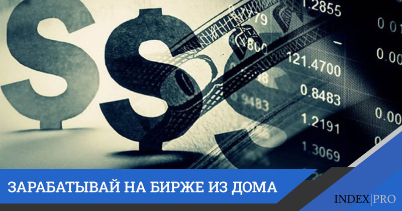 Как заработать на бирже из дома?