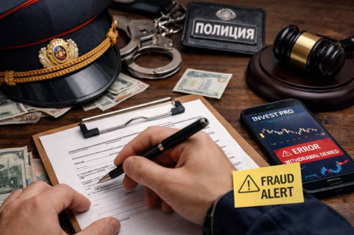 Как написать заявление в полицию на брокера-мошенника